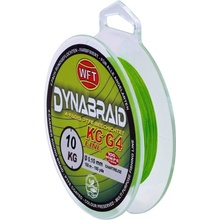 WFT Splietaná Šnúra Round Dynamix G4 Chartreuse 300 m 0,16 mm 16 kg