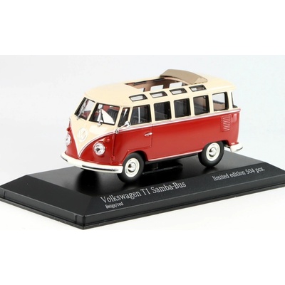 Minichamps CARARAMA Volkswagen T1 Samba-Bus 1963 1:43