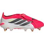 Adidas Мъжки футболни бутонки Adidas Mens adidas Predator Elite Fold Over Tongue Soft Ground Football Boots - Red/Blk/White