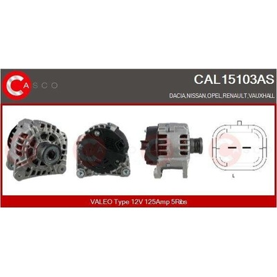 Generátor CASCO CAL15103AS