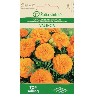Seklos Тагетес Оранжев Валенсия Tagetes patula