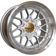 Haxer HX025 8x18 10x120 ET30 silver polished rim