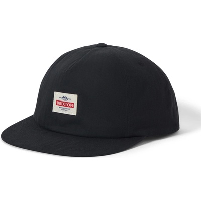 Brixton Шапка с козирка Brixton Pinnacle High Profile Snapback Cap - Washed Black - размер One Size (904-5667-0111)