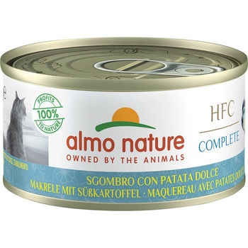 Almo Nature HFC Complete makrela s batáty 12 x 70 g