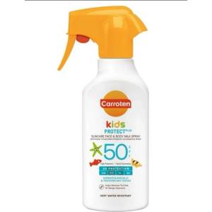 Carroten Kids Слънцезащитно спрей мляко за деца за лице и тяло SPF50 270 ml