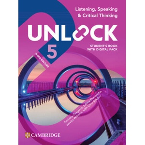 Unlock Level 5 Listening, Speaking and Critical Thinking Student's Book with Digital Pack (ISBN: 9781009797597)