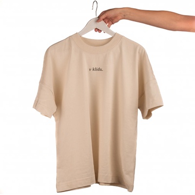 Lovemusic Unisex tričko natural V klidu