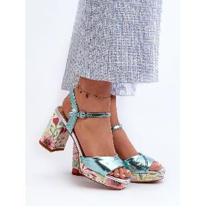 Step in style Дамски сандали с ток модел 196970 Step in style