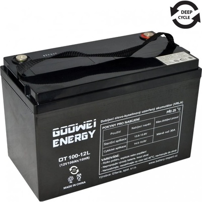 Goowei Energy OTL100-12 100Ah 12V – Zboží Mobilmania