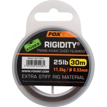 Fox Edges Rigidity Trans Khaki Chod Filament 30m 30lbs 0,57mm