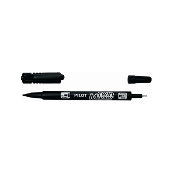 Pilot Пилотен маркер Twin Marker BG черен (SCA-TM-B-BG)