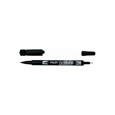 Pilot Пилотен маркер Twin Marker BG черен (SCA-TM-B-BG)
