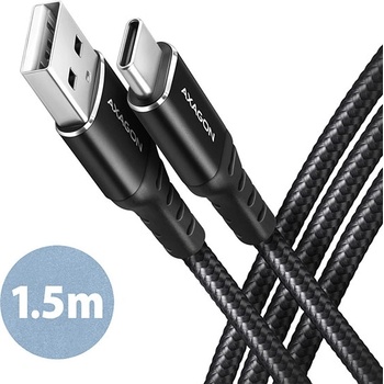 AXAGON Cable USB2 A-C, M/M, 1.5m, 3A, AXAGON BUCM-AM15AB (BUCM-AM15AB)