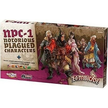 Zombicide: NPC-1 - Portal Games Spoločenská hra hier s notoricky známymi sužovanými postavami