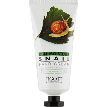 Jigott Real Moisture Крем за ръце Snail, 100 ml