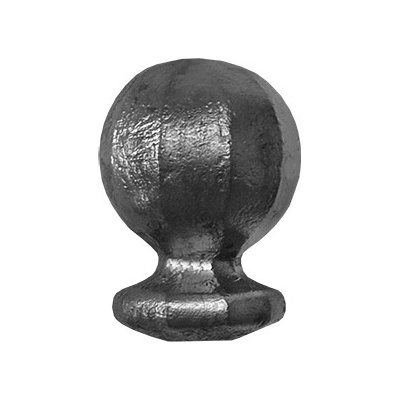 Ukončení-koule H 74 x L 54mm, podstava ø 48mm
