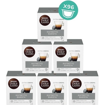 NESCAFÉ Кафе капсула NESCAFE® Dolce Gusto® Ristretto Barista 96 бр (100518-MEGAPACK)