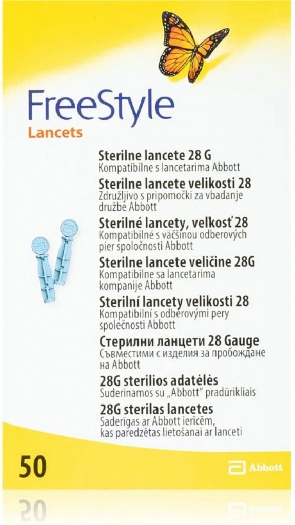 FreeStyle Lancets 50 ks