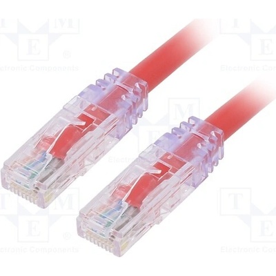 Panduit UTP6AX1MRD Patch TX6A™ 10Gig U/UTP Kat. 6a drát Cu 1m; červený