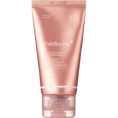 Medicube - Collagen Night Wrapping Peel Off Mask - Zpevňující noční maska - 75 ml