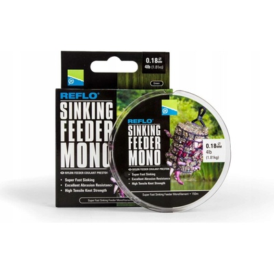 Preston Reflo Sinking Feeder Mono 150 m 0,16 mm