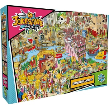 Gibsons Пъзел Gibsons от 1000 части - Произведенията на Шекспир (G7157)