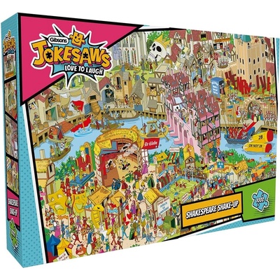 Gibsons Пъзел Gibsons от 1000 части - Произведенията на Шекспир (G7157)