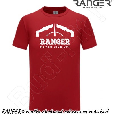 Tričko Ranger motív 15 červená