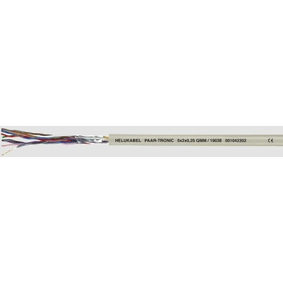 Helu 18061 datový LiYY 6 x 0.34 mm² šedá 100 m