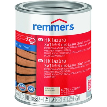 Remmers HK Lasur 0,75 l biela