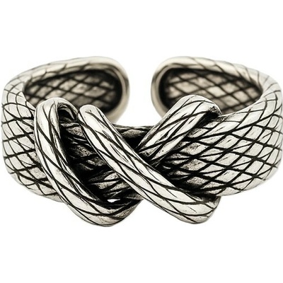 Solla Nautic Knot pánsky prsteň zo zliatiny strieborný CH M PR11