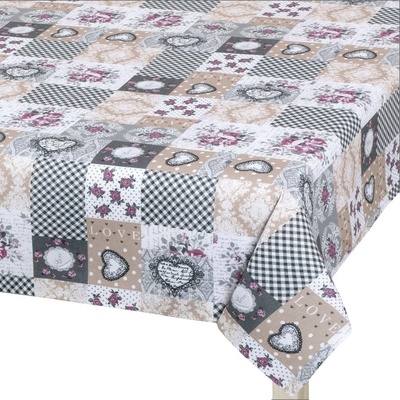 Bellatex obrus Dita Patchwork love 100x100cm