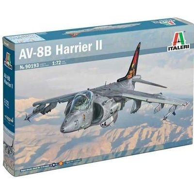 ITALERI Model Kit letadlo 90193 AV-8B Harrier II 1:72