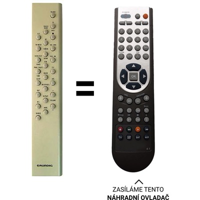 Dálkový ovladač Predátor Grundig Ovation CDS 6580A SPC – Hledejceny.cz
