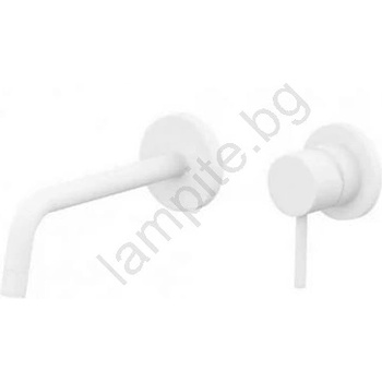 PAFFONI - Вграден смесител за мивка LIGHT, матово бял (PF0159)