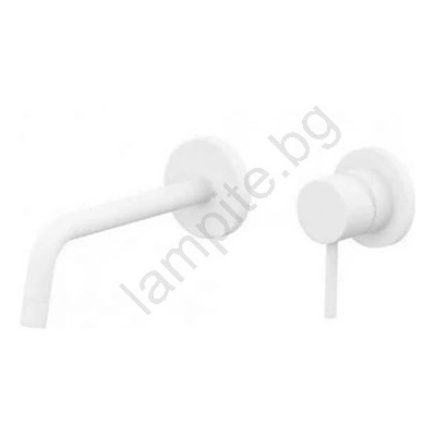 PAFFONI - смесител за мивка за вграден монтаж LIGHT, матово бял (PF0159)