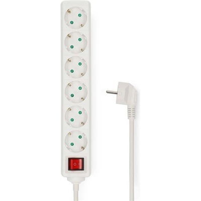 Nedis 6 Plug 3 m Switch (ESOC630F2WT)
