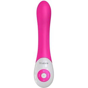 Ynalone Луксозен вибратор от Медицински силикон "nalone pulse pink" 21 см