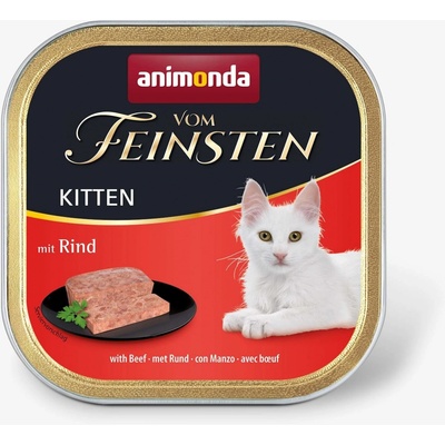 Animonda Vom Feinsten Kitten hovädzie 16 x 100 g