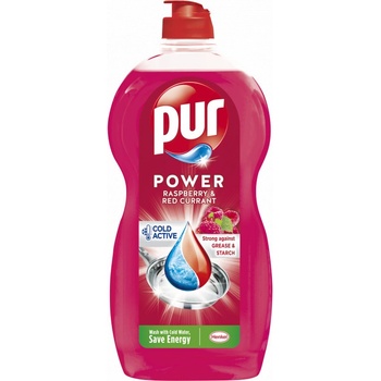 Pur Secret of World Raspberry & Red Currant Čistiaci prostriedok na ručné umývanie riadu 1200 ml