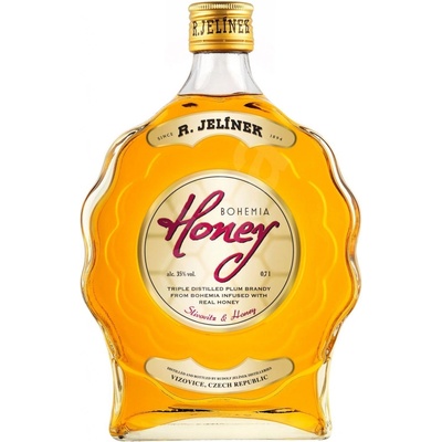 Rudolf Jelínek Bohemia Honey 35% 0,7 l (čistá fľaša)