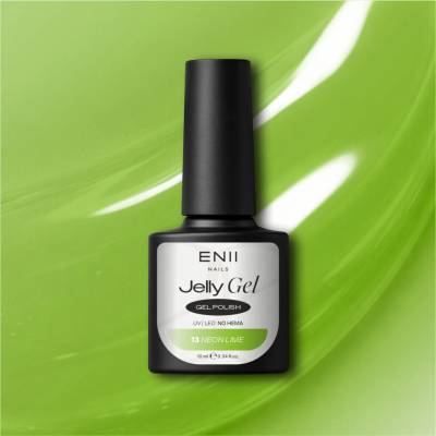 ENII NAILS Jelly Gel 13 Neon Lime 10 ml