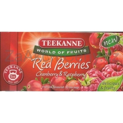 Teekanne čaj Red Berries 20 x 2,5 g