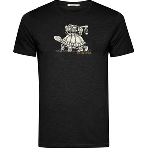 GreenBomb Мъжка тениска GreenBomb Turtle Walk Spice T-shirt - Black (217-0602-0113)