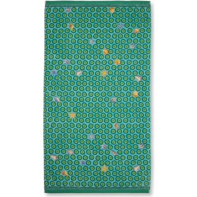 PIP Studio osuška plážová Sea Dots zelená 100 x 180 cm