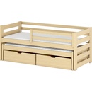DP - Detske postele Enso s výsuvným lůžkem a úložným prostorem Barva Přírodní