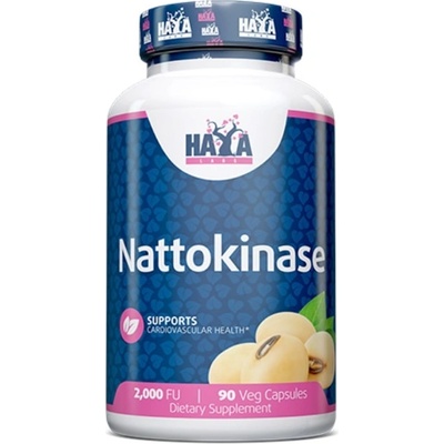 Haya Labs Nattokinase, 2000 FU, 90 капсули, Haya Labs