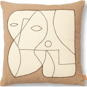 ferm LIVING Декоративна възглавница Figure 50 x 50 см таупе (1104268227)