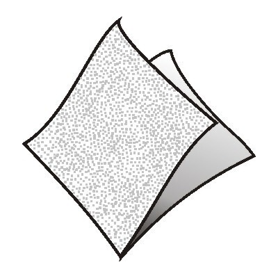 PAP Ubrousek FSC Mix 1vV bílý 24x24cm 500ks