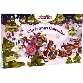 Yogi Tea Adventný kalendár 2024 24 vrecúšok